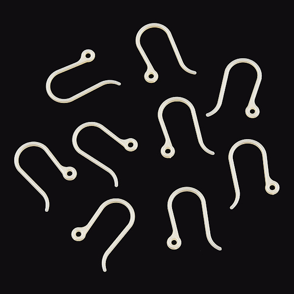 PandaHall Resin Earring Hooks, Ear Wire, with Horizontal Loops, Old Lace, 13mm, Hole: 0.8mm, 20 Gauge, Pin: 0.8x0.6mm Resin
PandaHall Resin Earring Hooks, Ear Wire, with Horizontal Loops, Old Lace, 13mm, Hole: 0.8mm, 20 Gauge, Pin: 0.8x0.6mm Resin