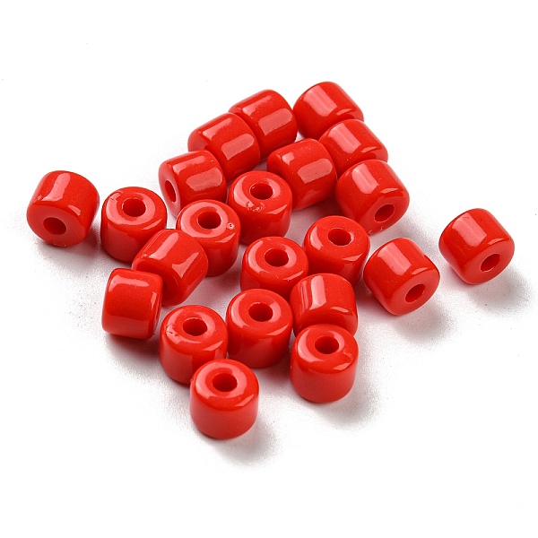 PandaHall Opaque Acrylic Beads, Column, Red, 6.5x5mm, Hole: 2mm, about 3000pcs/500g Acrylic Column Red
PandaHall Opaque Acrylic Beads, Column, Red, 6.5x5mm, Hole: 2mm, about 3000pcs/500g Acrylic Column Red