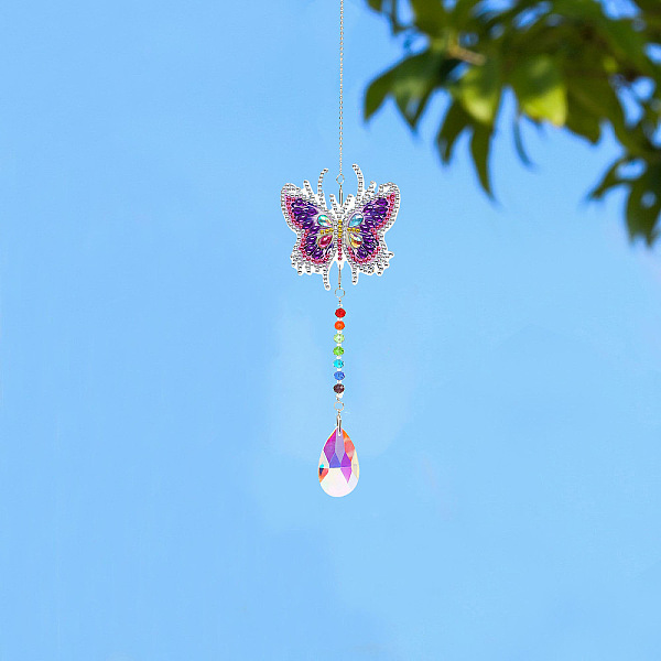 PandaHall Butterfly DIY Diamond Painting Pendant Decorations Kits, with Diamond Painting Mold, Rhinestone, Diamond Sticky Pen, Tray Plate...
PandaHall Butterfly DIY Diamond Painting Pendant Decorations Kits, with Diamond Painting Mold, Rhinestone, Diamond Sticky Pen, Tray Plate...