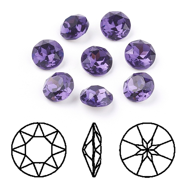 PandaHall Pointed Back & Back Plated K9 Glass Rhinestone Cabochons, Grade A, Faceted, Flat Round, Purple Velvet, 10x5mm Glass Rhinestone...
PandaHall Pointed Back & Back Plated K9 Glass Rhinestone Cabochons, Grade A, Faceted, Flat Round, Purple Velvet, 10x5mm Glass Rhinestone...