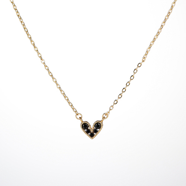 PandaHall Golden Stainless Steel Heart Pendant Necklace for Women, Black, 15.35 inch(39cm) Stainless Steel Heart Black
PandaHall Golden Stainless Steel Heart Pendant Necklace for Women, Black, 15.35 inch(39cm) Stainless Steel Heart Black