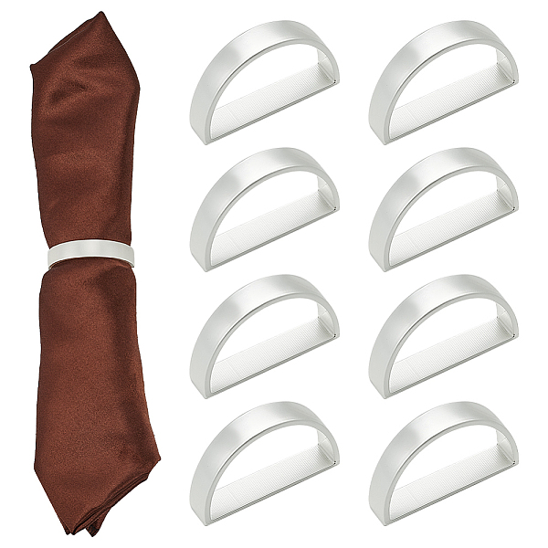 PandaHall 8 Pcs Napkin Rings, 1.18x1.89x0.39 Inch Alloy Napkin Holder Adornment Serviette Buckles Restaurant Daily Accessories for Wedding...
PandaHall 8 Pcs Napkin Rings, 1.18x1.89x0.39 Inch Alloy Napkin Holder Adornment Serviette Buckles Restaurant Daily Accessories for Wedding...