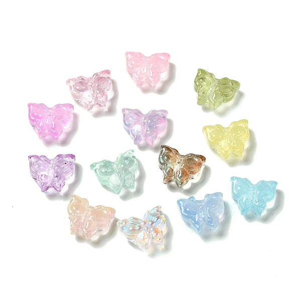 PandaHall Transparent Glass Bead, Butterfly, Mixed Color, 12x15x6mm, Hole: 1mm Glass Butterfly Multicolor
PandaHall Transparent Glass Bead, Butterfly, Mixed Color, 12x15x6mm, Hole: 1mm Glass Butterfly Multicolor
