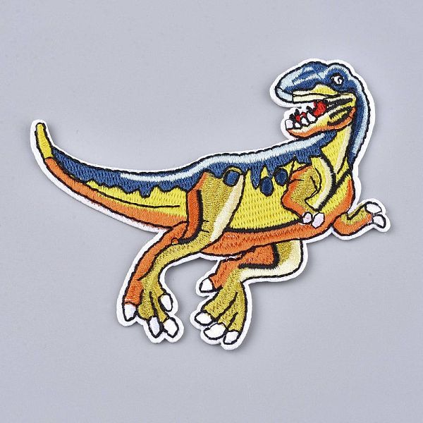 PandaHall Computerized Embroidery Cloth Iron on/Sew on Patches, Costume Accessories, Dinosaur, Colorful, 96x104x2mm Cloth Dinosaur
PandaHall Computerized Embroidery Cloth Iron on/Sew on Patches, Costume Accessories, Dinosaur, Colorful, 96x104x2mm Cloth Dinosaur
