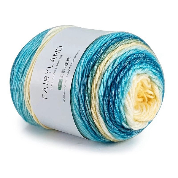 PandaHall 100g Cotton Yarn, Dyeing Fancy Blend Yarn, Crocheting Cake Yarn, Rainbow Yarn for Sweater, Coat, Scarf and Hat, Deep Sky Blue, 3mm...
PandaHall 100g Cotton Yarn, Dyeing Fancy Blend Yarn, Crocheting Cake Yarn, Rainbow Yarn for Sweater, Coat, Scarf and Hat, Deep Sky Blue, 3mm...