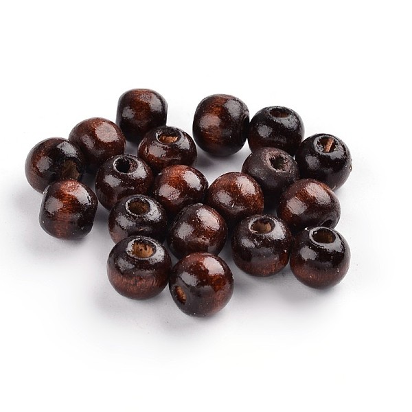 PandaHall Natural Wood Beads, Spacer Beads, for DIY Macrame Rosary Jewelry, Lead Free, Round, Dyed, Brown, 7~8x6~7mm, Hole: 3mm Wood Round...
PandaHall Natural Wood Beads, Spacer Beads, for DIY Macrame Rosary Jewelry, Lead Free, Round, Dyed, Brown, 7~8x6~7mm, Hole: 3mm Wood Round...