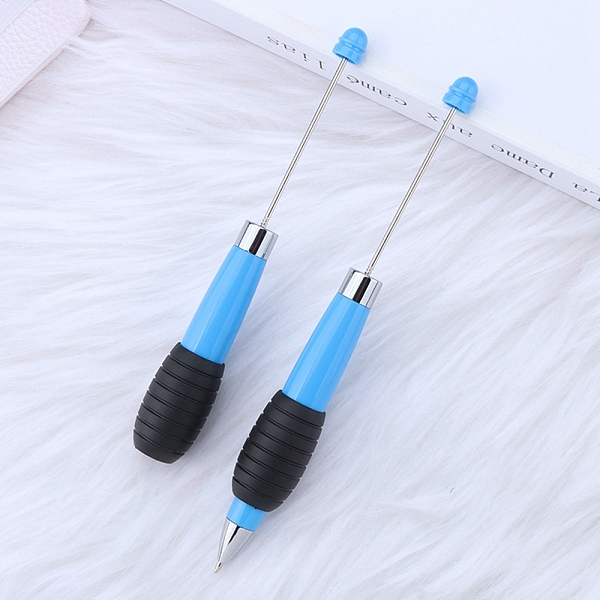 PandaHall Plastic Retractable Ball-Point Pen, Beadable Pen, for DIY Personalized Pen with Jewelry Bead, Deep Sky Blue, 147~175x20mm Plastic
PandaHall Plastic Retractable Ball-Point Pen, Beadable Pen, for DIY Personalized Pen with Jewelry Bead, Deep Sky Blue, 147~175x20mm Plastic