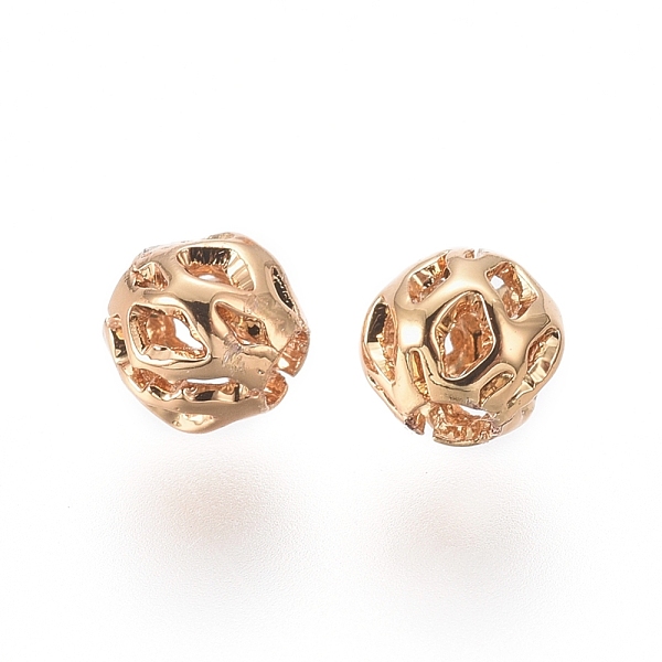 PandaHall Long-Lasting Plated Brass Beads, Hollow, Round, Golden, 3.3x3.3mm, Hole: 1mm Brass Round
PandaHall Long-Lasting Plated Brass Beads, Hollow, Round, Golden, 3.3x3.3mm, Hole: 1mm Brass Round