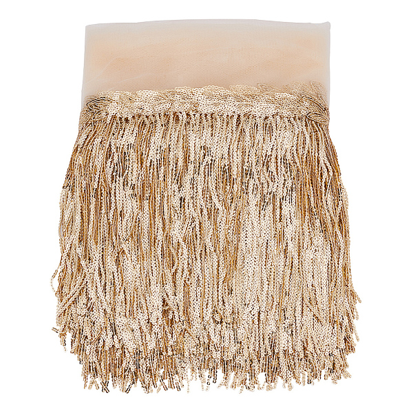 PandaHall BENECREAT 10Yard PVC Sewing Fringe Trim, Gold Sequins Lace Tassel Fringe Trim for DIY Craft Clothing Garment Curtain Accessories...
PandaHall BENECREAT 10Yard PVC Sewing Fringe Trim, Gold Sequins Lace Tassel Fringe Trim for DIY Craft Clothing Garment Curtain Accessories...