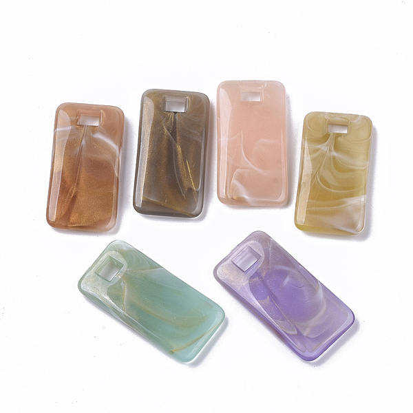 PandaHall Acrylic Pendants, Two Tone, Rectangle, Mixed Color, 35x17.5x5mm, Hole: 3x4mm Acrylic Rectangle Multicolor
PandaHall Acrylic Pendants, Two Tone, Rectangle, Mixed Color, 35x17.5x5mm, Hole: 3x4mm Acrylic Rectangle Multicolor