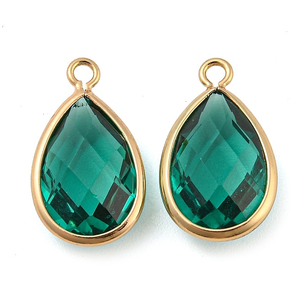 PandaHall Brass with Sea Green Glass Pendants, Faceted Teardrop Charms, Long-Lasting Plated, Golden, 15.5x9x5mm, Hole: 1.4mm Brass+Glass...
PandaHall Brass with Sea Green Glass Pendants, Faceted Teardrop Charms, Long-Lasting Plated, Golden, 15.5x9x5mm, Hole: 1.4mm Brass+Glass...