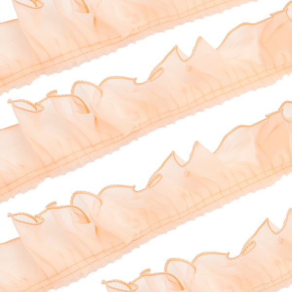 PandaHall BENECREAT 10M Pleated Organza Ribbons, Ruffled Lace Ribbon, for Clothing Accessories, Light Salmon, 3-1/8~3-1/2 inch(80~90mm)...
PandaHall BENECREAT 10M Pleated Organza Ribbons, Ruffled Lace Ribbon, for Clothing Accessories, Light Salmon, 3-1/8~3-1/2 inch(80~90mm)...