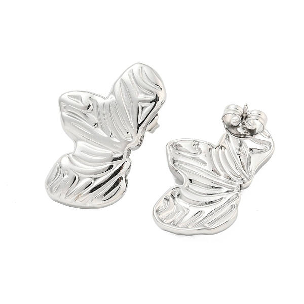 PandaHall 304 Stainless Steel Earring Findings, Platinum, 25x15.5mm 304 Stainless Steel
PandaHall 304 Stainless Steel Earring Findings, Platinum, 25x15.5mm 304 Stainless Steel