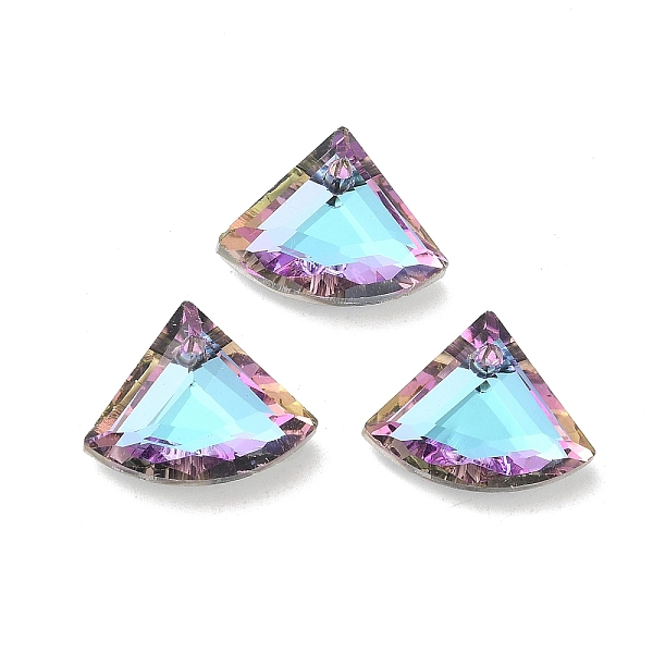 PandaHall Electroplated Glass Pendants, Back Plated, Faceted, Fan-Shaped, Plum, 12x15x5mm, Hole: 1.2mm Glass Fan Purple
PandaHall Electroplated Glass Pendants, Back Plated, Faceted, Fan-Shaped, Plum, 12x15x5mm, Hole: 1.2mm Glass Fan Purple