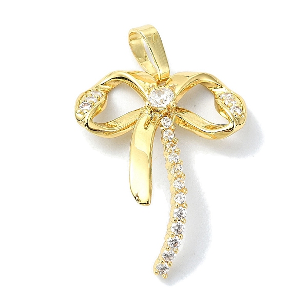 PandaHall Rack Plating Brass Pave Cubic Zirconia Pendants, Bowknot, Long-Lasting Plated, Lead Free & Cadmium Free, Real 18K Gold Plated..., Clear
PandaHall Rack Plating Brass Pave Cubic Zirconia Pendants, Bowknot, Long-Lasting Plated, Lead Free & Cadmium Free, Real 18K Gold Plated..., Clear