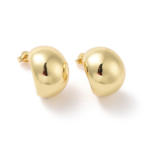 PandaHall Rack Plating Brass Half Round Stud Earrings, Half Hoop Earrings for Women, Cadmium Free & Lead Free, Real 18K Gold Plated...
PandaHall Rack Plating Brass Half Round Stud Earrings, Half Hoop Earrings for Women, Cadmium Free & Lead Free, Real 18K Gold Plated...