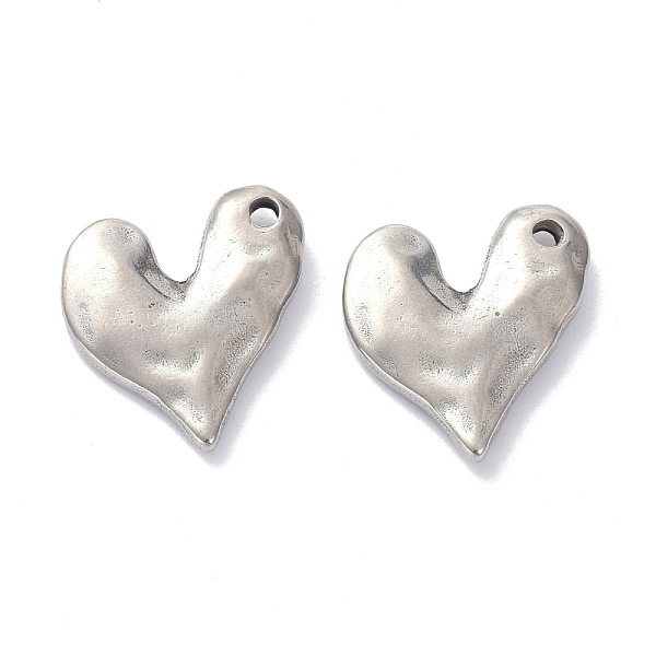 PandaHall 304 Stainless Steel Pendants, Heart, Stainless Steel Color, 19x17x3mm, Hole: 1.8mm 304 Stainless Steel Heart
PandaHall 304 Stainless Steel Pendants, Heart, Stainless Steel Color, 19x17x3mm, Hole: 1.8mm 304 Stainless Steel Heart