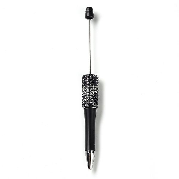 PandaHall Plastic & Iron Beadable Pens, Ball-Point Pen, with Rhinestone, for DIY Personalized Pen with Jewelry Bead, Black, 145x14.5mm...
PandaHall Plastic & Iron Beadable Pens, Ball-Point Pen, with Rhinestone, for DIY Personalized Pen with Jewelry Bead, Black, 145x14.5mm...
