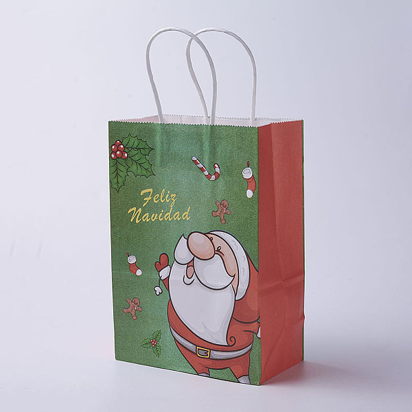 PandaHall kraft Paper Bags, with Handles, Gift Bags, Shopping Bags, For Christmas Party Bags, Rectangle, Colorful, 33x26x12cm Paper
PandaHall kraft Paper Bags, with Handles, Gift Bags, Shopping Bags, For Christmas Party Bags, Rectangle, Colorful, 33x26x12cm Paper