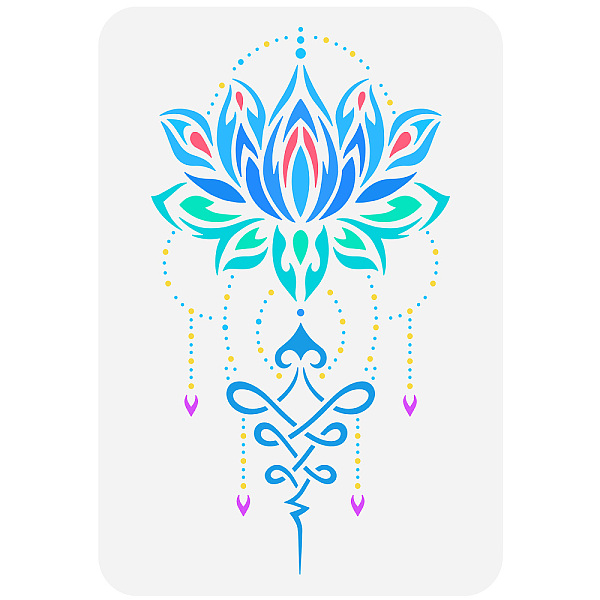 PandaHall Plastic Drawing Painting Stencils Templates, for Painting on Scrapbook Fabric Tiles Floor Furniture Wood, Rectangle, Flower...
PandaHall Plastic Drawing Painting Stencils Templates, for Painting on Scrapbook Fabric Tiles Floor Furniture Wood, Rectangle, Flower...