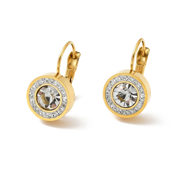 PandaHall Crystal Rhinestone Flat Round Leverback Earrings, Ion Plating(IP) 304 Stainless Steel Jewelry for Women, Golden, 20mm, Pin: 0.9mm..., Clear
PandaHall Crystal Rhinestone Flat Round Leverback Earrings, Ion Plating(IP) 304 Stainless Steel Jewelry for Women, Golden, 20mm, Pin: 0.9mm..., Clear