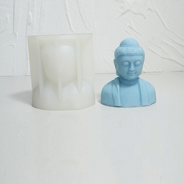 PandaHall Buddha Candle Bust Portrait Silicone Molds, For Half-body Sculpture Scented Candle Making, White, 8.5x5.3x10cm Silicone Human...
PandaHall Buddha Candle Bust Portrait Silicone Molds, For Half-body Sculpture Scented Candle Making, White, 8.5x5.3x10cm Silicone Human...