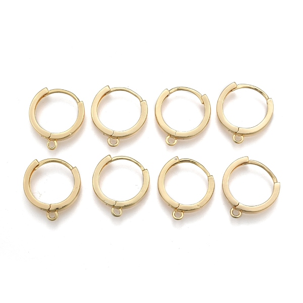 PandaHall Brass Huggie Hoop Earring Findings, Nickel Free, Real 18K Gold Plated, 18x16x3mm, Hole: 1.5mm, Pin: 1mm Brass
PandaHall Brass Huggie Hoop Earring Findings, Nickel Free, Real 18K Gold Plated, 18x16x3mm, Hole: 1.5mm, Pin: 1mm Brass