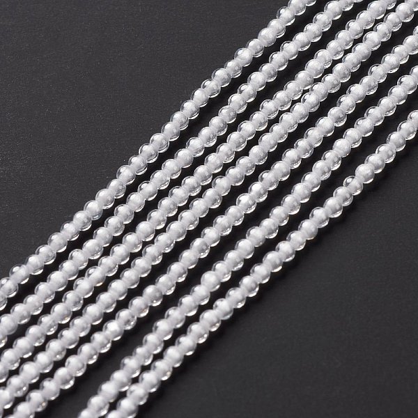 PandaHall Cubic Zirconia Bead Strands, Round, White, 2~2.5mm, Hole: 0.6mm, about 193pcs/strand, 14.57~15.08 inch (37~38.3cm) Cubic Zirconia...
PandaHall Cubic Zirconia Bead Strands, Round, White, 2~2.5mm, Hole: 0.6mm, about 193pcs/strand, 14.57~15.08 inch (37~38.3cm) Cubic Zirconia...