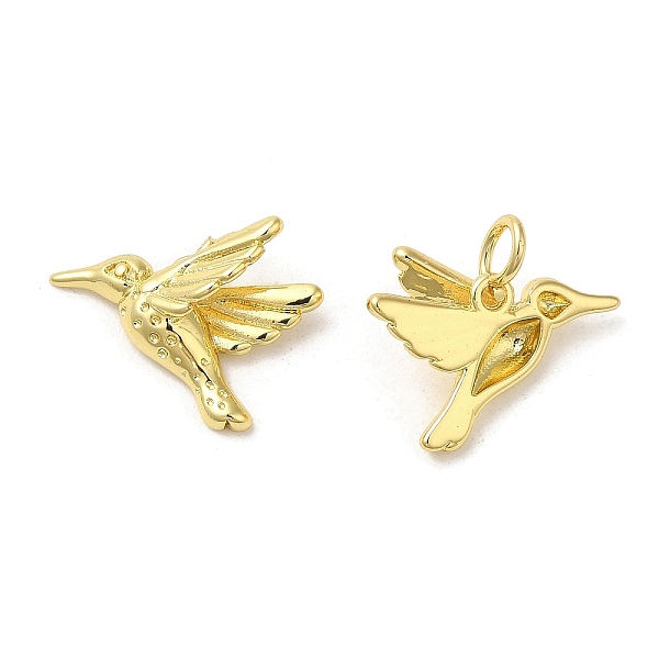 PandaHall Rack Plating Brass Pendants, with Jump Ring, Lead Free & Cadmium Free, Long-Lasting Plated, Bird Charm, Real 18K Gold Plated...
PandaHall Rack Plating Brass Pendants, with Jump Ring, Lead Free & Cadmium Free, Long-Lasting Plated, Bird Charm, Real 18K Gold Plated...