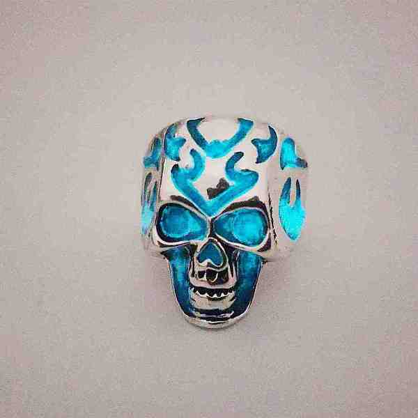 PandaHall Glow in the Dark Luminous Alloy Skull Adjustable Ring, Gothic Wide Ring for Women, Cyan, US Size 8(18.1mm) Alloy Cyan
PandaHall Glow in the Dark Luminous Alloy Skull Adjustable Ring, Gothic Wide Ring for Women, Cyan, US Size 8(18.1mm) Alloy Cyan
