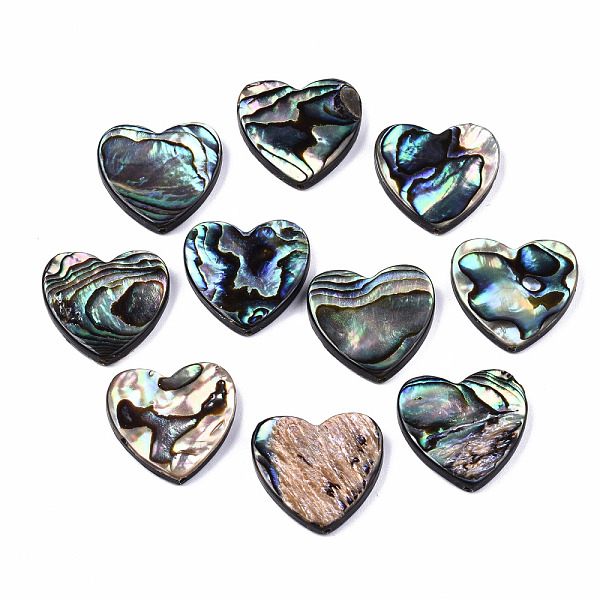 PandaHall Natural Abalone Shell/Paua Shell Beads, Heart, Colorful, 20x20.5x3.5mm, Hole: 1mm Paua Shell Heart
PandaHall Natural Abalone Shell/Paua Shell Beads, Heart, Colorful, 20x20.5x3.5mm, Hole: 1mm Paua Shell Heart