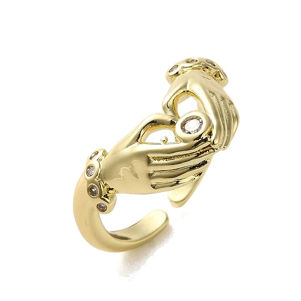 PandaHall Open Brass with Cubic Zirconia Rings, Hand, Real 18K Gold Plated, Inner Diameter: US Size 7 1/4(17.5mm) Brass+Cubic Zirconia...
PandaHall Open Brass with Cubic Zirconia Rings, Hand, Real 18K Gold Plated, Inner Diameter: US Size 7 1/4(17.5mm) Brass+Cubic Zirconia...