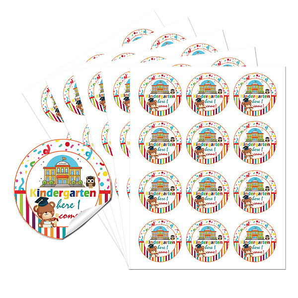 PandaHall 5 Sheets Round Dot PVC Waterproof Decorative Sticker Labels, Self Adhesive Car & Word Decals for Sealing Bag Decoration, Bear..., Multicolor
PandaHall 5 Sheets Round Dot PVC Waterproof Decorative Sticker Labels, Self Adhesive Car & Word Decals for Sealing Bag Decoration, Bear..., Multicolor