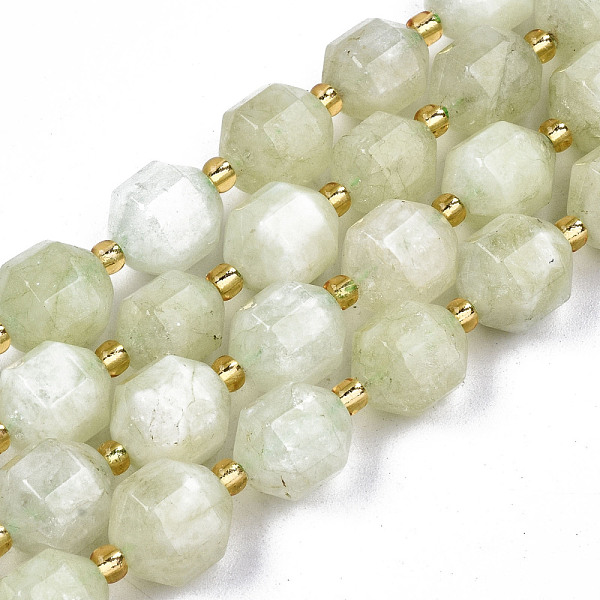 PandaHall Natural Dolomite Beads Strands, Faceted, Dyed, Round, Honeydew, 10.5x9.5mm, Hole: 1.2mm, about 31pcs/strand, 15.04 inch~15.35 inch..., Green
PandaHall Natural Dolomite Beads Strands, Faceted, Dyed, Round, Honeydew, 10.5x9.5mm, Hole: 1.2mm, about 31pcs/strand, 15.04 inch~15.35 inch..., Green