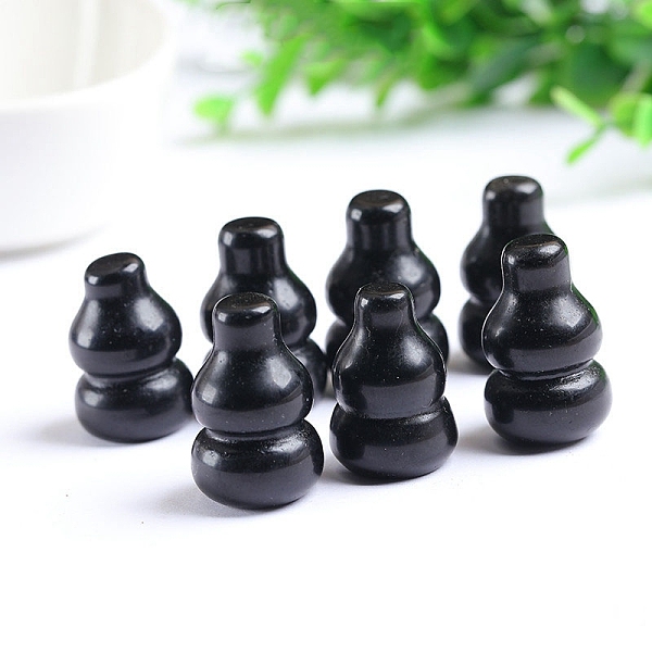 PandaHall Natural Obsidian Healing Gourd Figurines, Reiki Energy Stone Display Decorations, for Home Feng Shui Ornament, 30mm Obsidian...
PandaHall Natural Obsidian Healing Gourd Figurines, Reiki Energy Stone Display Decorations, for Home Feng Shui Ornament, 30mm Obsidian...