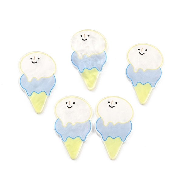 PandaHall Acrylic Ice Cream Cabochons, for Hair Accessories, Colorful, 43x25x2mm Acrylic Food
PandaHall Acrylic Ice Cream Cabochons, for Hair Accessories, Colorful, 43x25x2mm Acrylic Food