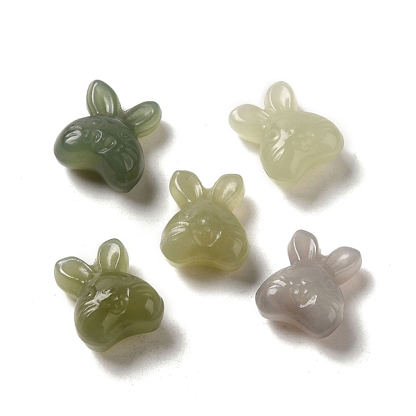 PandaHall Natural Nephrite Jade/Hetian Jade Beads, Rabbit, 14x12x7mm, Hole: 1mm Nephrite Jade Rabbit
PandaHall Natural Nephrite Jade/Hetian Jade Beads, Rabbit, 14x12x7mm, Hole: 1mm Nephrite Jade Rabbit
