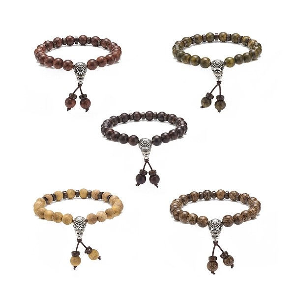 PandaHall Natural Wood & Coconut Beaded Stretch Bracelet with Gourd, Lucky Jewelry for Women, Mixed Color, Inner Diameter: 2-1/8 inch(5.3cm)..., Multicolor
PandaHall Natural Wood & Coconut Beaded Stretch Bracelet with Gourd, Lucky Jewelry for Women, Mixed Color, Inner Diameter: 2-1/8 inch(5.3cm)..., Multicolor