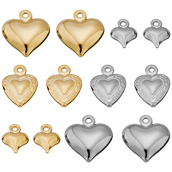 PandaHall SUNNYCLUE 1 Box 120Pcs 6 Styles Valentine's Day Charms Metal Heart Charms Silver Heart Shaped Charms Gold 3D Love Charms for...
PandaHall SUNNYCLUE 1 Box 120Pcs 6 Styles Valentine's Day Charms Metal Heart Charms Silver Heart Shaped Charms Gold 3D Love Charms for...