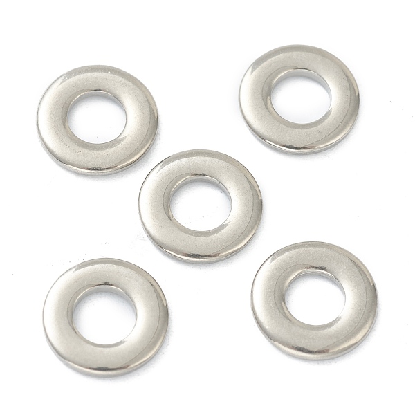 PandaHall 304 Stainless Steel Linking Rings, Round Ring, Stainless Steel Color, 12x2mm, Inner Diameter: 6mm 304 Stainless Steel Ring
PandaHall 304 Stainless Steel Linking Rings, Round Ring, Stainless Steel Color, 12x2mm, Inner Diameter: 6mm 304 Stainless Steel Ring
