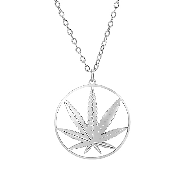 PandaHall Stainless Steel Pendant Necklace for Women, Leaf, Stainless Steel Color, 17.72 inch(45cm) Stainless Steel Leaf
PandaHall Stainless Steel Pendant Necklace for Women, Leaf, Stainless Steel Color, 17.72 inch(45cm) Stainless Steel Leaf