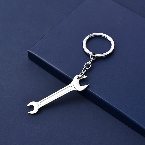 PandaHall Alloy Pendant Keychain, with Key Rings, Wrench, Platinum, 5.5~6.5cm Alloy Tool
PandaHall Alloy Pendant Keychain, with Key Rings, Wrench, Platinum, 5.5~6.5cm Alloy Tool