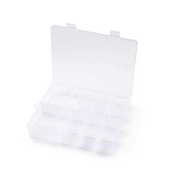PandaHall Plastic Removable Bead Containers, with Lid, 14 Compartments, Rectangle, White, 20.8x17x4cm, Hole: 19x6mm, Inner Diameter: 4x4cm...
PandaHall Plastic Removable Bead Containers, with Lid, 14 Compartments, Rectangle, White, 20.8x17x4cm, Hole: 19x6mm, Inner Diameter: 4x4cm...