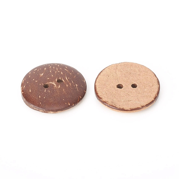 PandaHall Natural Coconut Buttons, 2-Hole, Flat Round, Coconut Brown, 25.5x4mm, Hole: 2mm Wood Flat Round Brown
PandaHall Natural Coconut Buttons, 2-Hole, Flat Round, Coconut Brown, 25.5x4mm, Hole: 2mm Wood Flat Round Brown