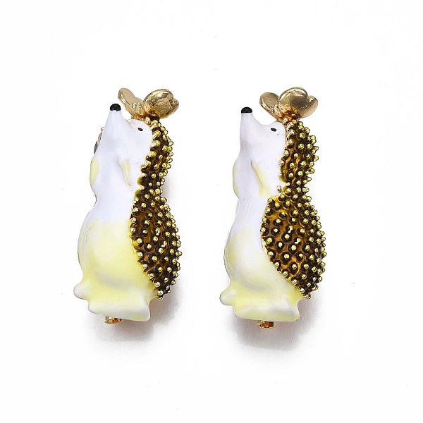 PandaHall Hedgehog Enamel Pin, 3D Animal Alloy Brooch for Backpack Clothes, Nickel Free & Lead Free, Light Golden, Champagne Yellow...
PandaHall Hedgehog Enamel Pin, 3D Animal Alloy Brooch for Backpack Clothes, Nickel Free & Lead Free, Light Golden, Champagne Yellow...