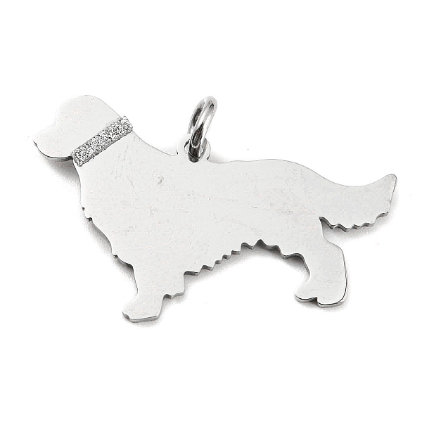 PandaHall 304 Stainless Steel Pendants, with Jump Ring and Glitter, Stamping Blank Tag, Dog Charm, Stainless Steel Color, 21.5x33x1mm, Hole...
PandaHall 304 Stainless Steel Pendants, with Jump Ring and Glitter, Stamping Blank Tag, Dog Charm, Stainless Steel Color, 21.5x33x1mm, Hole...