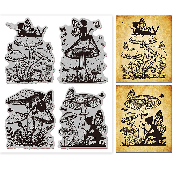 PandaHall Rubber Clear Stamps, for Card Making Decoration DIY Scrapbooking, Mushroom, 22x18x0.8cm Synthetic Rubber Mushroom
PandaHall Rubber Clear Stamps, for Card Making Decoration DIY Scrapbooking, Mushroom, 22x18x0.8cm Synthetic Rubber Mushroom