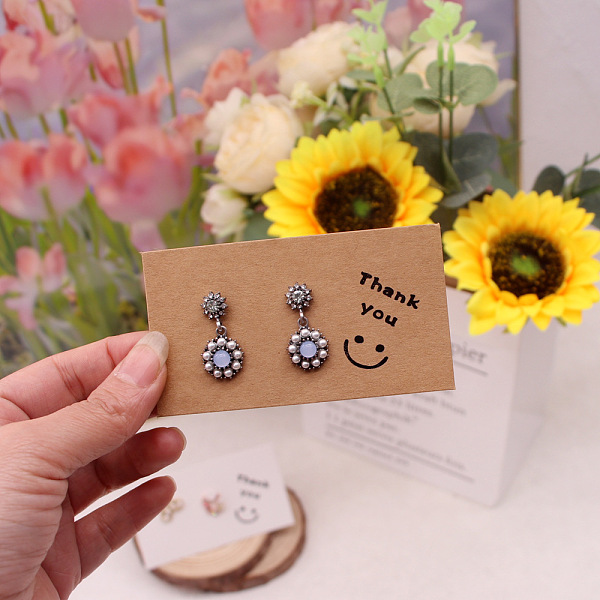 PandaHall Rectangle Paper Earring Display Cards, Thank You Earrings Cards, Tan, 5x9x0.05cm Paper Rectangle Orange
PandaHall Rectangle Paper Earring Display Cards, Thank You Earrings Cards, Tan, 5x9x0.05cm Paper Rectangle Orange
