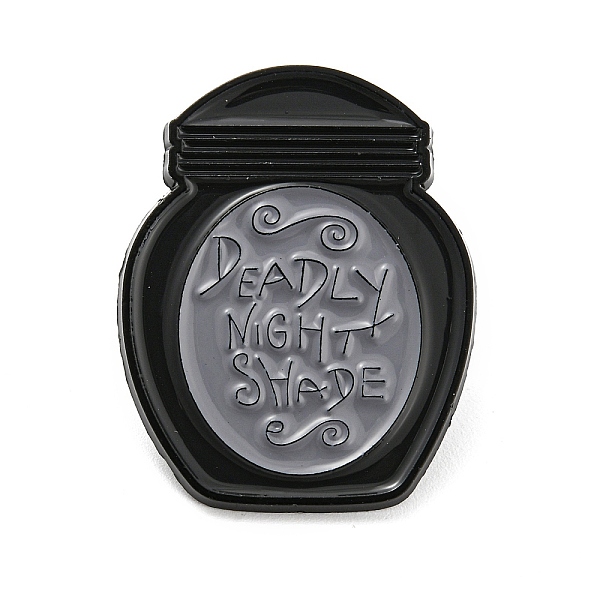PandaHall Enamel Pins, Electrophoresis Black Plated Alloy Brooch, Word Deadly Night Shade, Poison, Bottle, 31x24x1.5mm Alloy+Enamel Bottle
PandaHall Enamel Pins, Electrophoresis Black Plated Alloy Brooch, Word Deadly Night Shade, Poison, Bottle, 31x24x1.5mm Alloy+Enamel Bottle