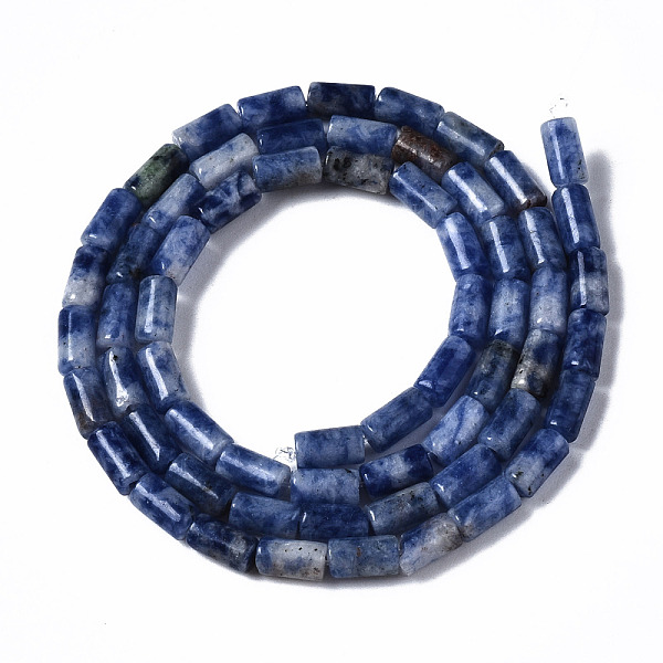 PandaHall Natural Blue Spot Jasper Beads Strands, Column, 5~6x3mm, Hole: 0.8mm, about 62~63pcs/strand, 15.35~15.75 inch(39~40cm) Blue Spot...
PandaHall Natural Blue Spot Jasper Beads Strands, Column, 5~6x3mm, Hole: 0.8mm, about 62~63pcs/strand, 15.35~15.75 inch(39~40cm) Blue Spot...